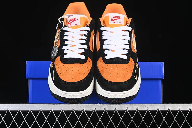 All Categories Nk Air Force 1 Air Force Series Nk Air Force 1 Low Air Force Low Nike Air Force 1'07 Low Joint Black Orange Graffiti Air Force One Low Casual Shoes SY1388-001
